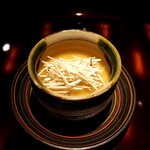 麻布 塊 - 長崎 すっぽんの茶碗蒸し + 松茸