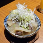 Yakitori To Oden Kushitakiya - おでんの出汁で炊いたとろとろ牛すじ煮込み　649円