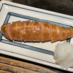 魚々楽 - 炙り明太子、大きい！！