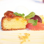 Cucina Italiana 東洞 - ドルチェ：アプリコットのタルト '13 11月中旬