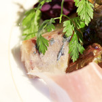 Cucina Italiana 東洞 - 前菜盛り合わせ：鯖のスモーク '13 11月中旬
