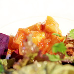 Cucina Italiana 東洞 - 前菜盛り合わせ：野菜のカポナータ '13 11月中旬