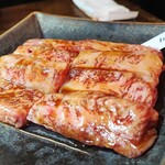 焼肉りょう花 - 特上ハラミ