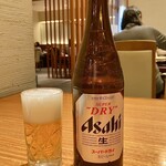 Tobi Kansui San Sushi Ichi Hana - 「アサヒスーパードライ(中瓶)」@600