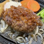 Danran Tei - 知多牛ハンバーグ定食（税込 1,550円）評価＝△