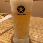 Sumibiyaki Izakaya Miyuki - 生ビール