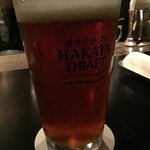ラウンジ＆バー ハカタガワ - 博多ドラフトビール　シェーンアルト