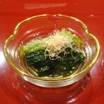 常盤鮨 - 根三つ葉のお浸し