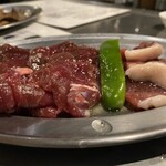 焼ジビエ 罠 神田 - 猪肉