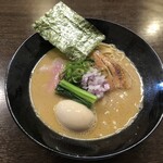 麺屋 七利屋 - 味玉鶏白湯。