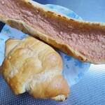 ビーグルベーカリー - 塩パンと明太フランス