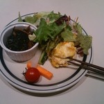 キユーピー３分クッキング - 「鶏じゃがセット」（１２５０円）のサラダプレートです。