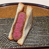 西麻布けんしろう - ブリオッシュサンド。激ウマ