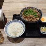 吉野家 - 牛すき鍋膳肉2倍盛