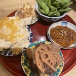 もつ鍋・肉刺し処 たてがみ - おばんざい