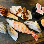紀文寿司 - おすすめ寿司二皿目