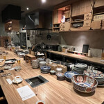 焼肉商店 いとおかし - カウンター席