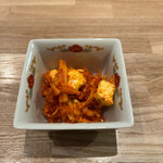 焼肉商店 いとおかし - さきいかキムチとクリームチーズ