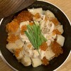 すがの - 料理写真:冬限定　白子とイクラの帆立釜飯