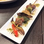 イタリアンマシロ - 会津地鶏と羊肉のスピエディーニ