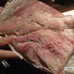 町屋やきにく密陽家 - 2013.11.17(日)19時半予約おまかせコース4000円　熟成肉は好みではなかった。