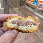 福住 フライケーキ - 甘さひかえめのこし餡。