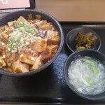 華屋 - 麻婆豆腐丼