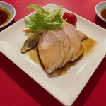 南海飯店 - 鶏の蒸し物小（醤油）