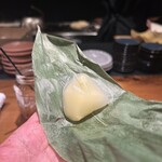 創作鉄板 粉者東京 - カスタード餅