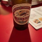 南海飯店 - ビール大瓶キリン