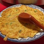 南海飯店 - エビの玉子焼き