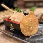 肉汁餃子のダンダダン - たらもサラダ