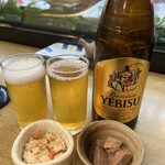 すし処 匠 - 瓶ビールとお通し