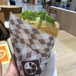 ジェラフル - 2023/11/19 ランチで利用。ベーコンのシーザークレープ(718円)