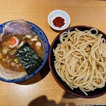くり山 - つけ麺　中　チャーシュー&辛味