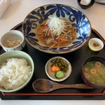 くまもと中央カントリークラブ - 揚げタラと豆腐のあんかけ