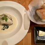 Brasserie Mugi 3 - 牡蠣のバターソテー