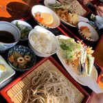 そば処　武蔵屋 - そば定食＆天ざるそば