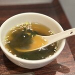 鶏龍軒 - スープ