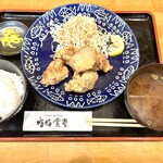 塩梅食堂 - 若鶏からあげ定食