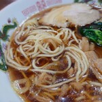 そば処 更科 - "麺カタ"でお願いすると、"個人的"好みの茹で加減に仕上げてくれます。