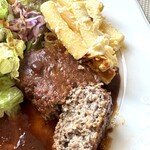 Oufu Katei Ryori Bandoru - 漢堡排斷面