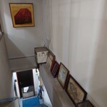 そば処 更科 - "階段は降りるほうが怖い" というのは本当です。(笑)