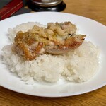 ユキオントコ - 若鶏の香草パン粉焼き オンザライス♡