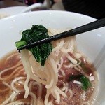 福満園 - 叉焼麺アップ。