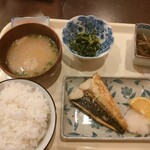 むらた - 鯖の塩焼ランチ750円