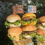 Mrs.hamburger - スライダーバーガーTall4個　¥1,630-
            　6種類/チーズ・さつまいも・てりやき
            　　　　　タルタル・バジル・サルサ