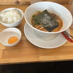 ラーメン 篠寛 - 担々麺¥900 半ライス¥100