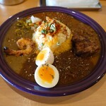 THE SPICE Co. - 料理写真:THE SPICE SPECIAL(４種あいがけカレー)