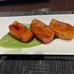 旨酒楽食 まるく - お麩なんですよ～初めて食べましたが味付けがいいのですね、美味しくいただきました！